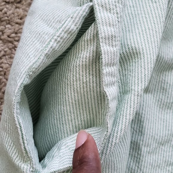 CRAZY 8 Girls Collared Green/White T-Shirt Dress Size:10 - Picture 4 of 7